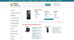 Desktop Screenshot of cenovyradce.cz